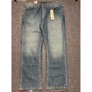 Levis 559 relaxed straight jeans mens new fit 42X31 (tag 42X32) medium wash